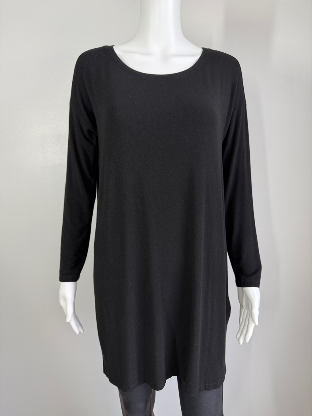 Eileen Fisher Jersey Tunic Dress – Size S